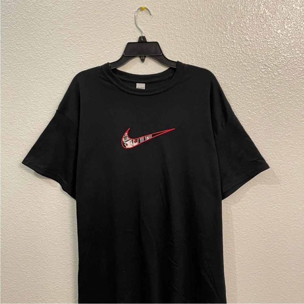Itachi Nike black shirt anime Naruto